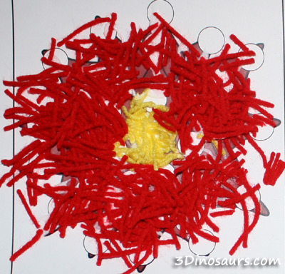 Yarn Poinsettia