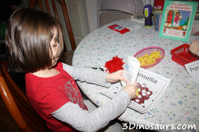 Yarn Poinsettia