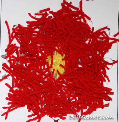 Yarn Poinsettia