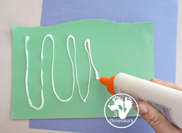 Yarn Truffula Trees - a fun and easy craft for the book The Lorax and Earth Day. You use paper, craft sticks and yarn to make the truffula trees. 3Dinosaurs.com