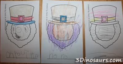 Pick and Draw Leprechaun