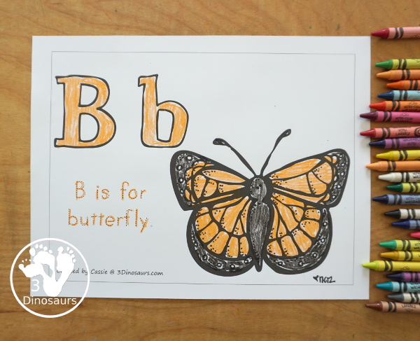 Free Life Cycle of a Butterfly Pack - a 70 page prek and kindergarten and 32 page tot and preschool pack with load of life cycle of butterfly for monarch with different pictures and activities around butterflies - 3Dinosaurs.com