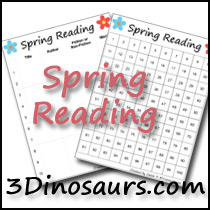 Spring Reading Charts