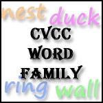 CVcC Word Family Printable