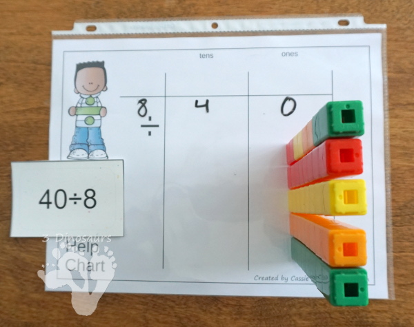 Using Place Value Mats for Multiplication & Division | 3 Dinosaurs