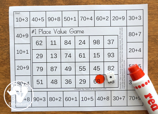 fun free math place value games 3 dinosaurs