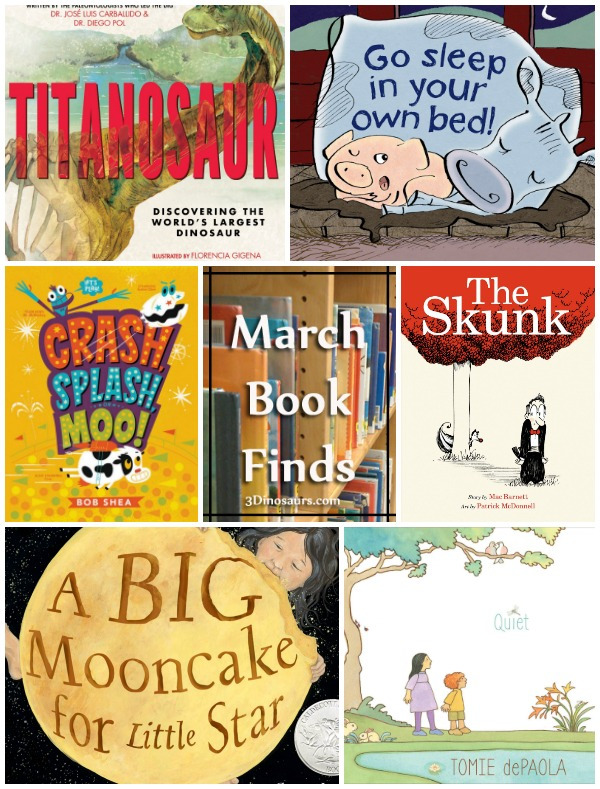 Great Picture Book Finds From March 2019 | 3 Dinosaurs