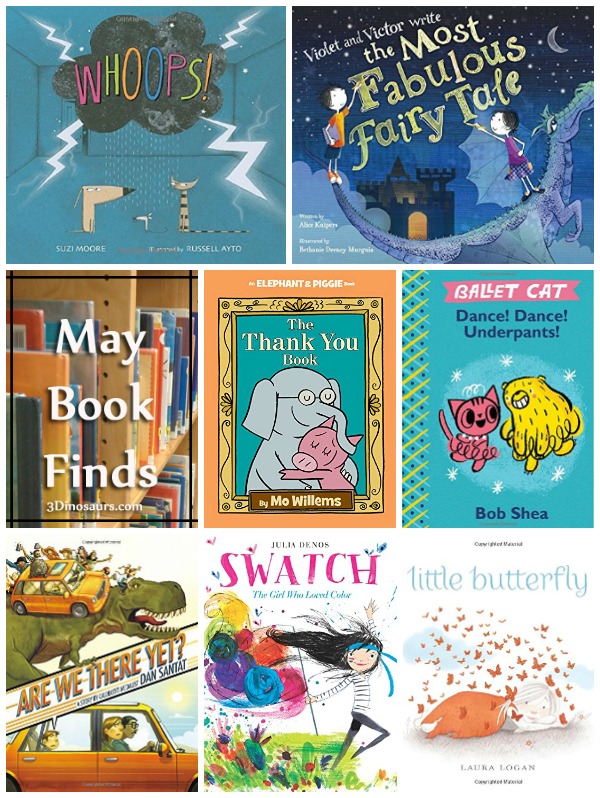 May 2016 Book Finds | 3 Dinosaurs