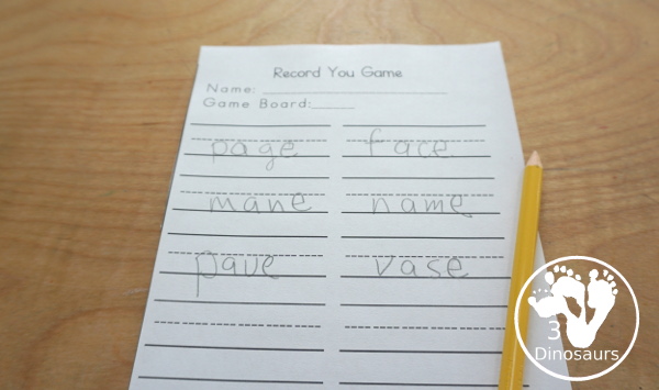 Stickman Word Game (Alternative to Hangman)  Science words, Cvce words,  Word work activities