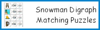 Snowman Digraph Matching Puzzles