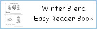 Winter Blends Easy Reader Book