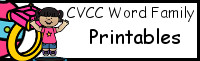 CVC Word Family Printable