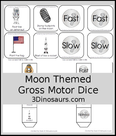 dinosaur gross motor