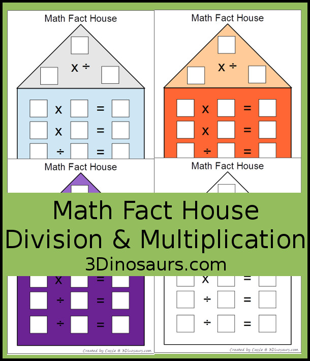 math-fact-houses-for-multiplication-division-3-dinosaurs