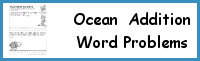 Ocean Themed Addition Word Problems