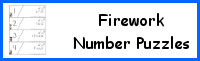 Fireworks Number Puzzles