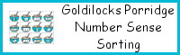 Goldilocks & Porridge Number Sense from 1 to 10