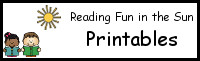 Reading Fun in the Sun Printables