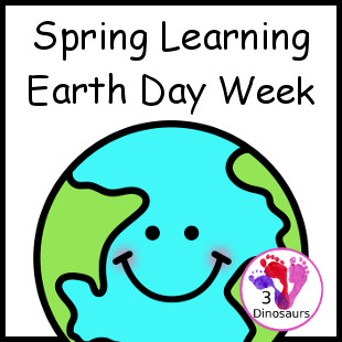 3 Dinosaurs - Spring Learning: Earth Day Week