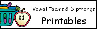 Vowel Team & Diphthong Printables