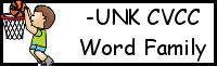 CVCC Word Family Printables: -UNK